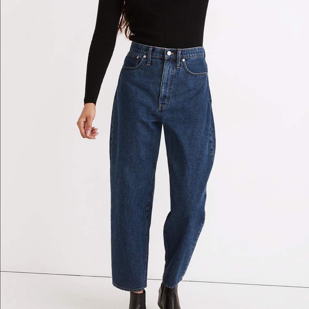 Madewell balloon jeans size 25